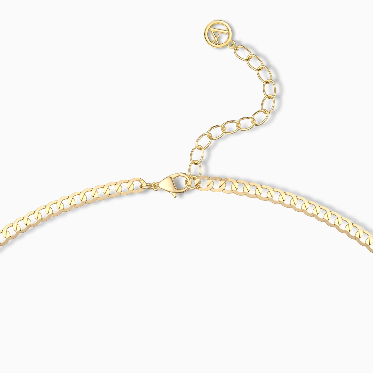 Thin Curb Link Chain Necklace
